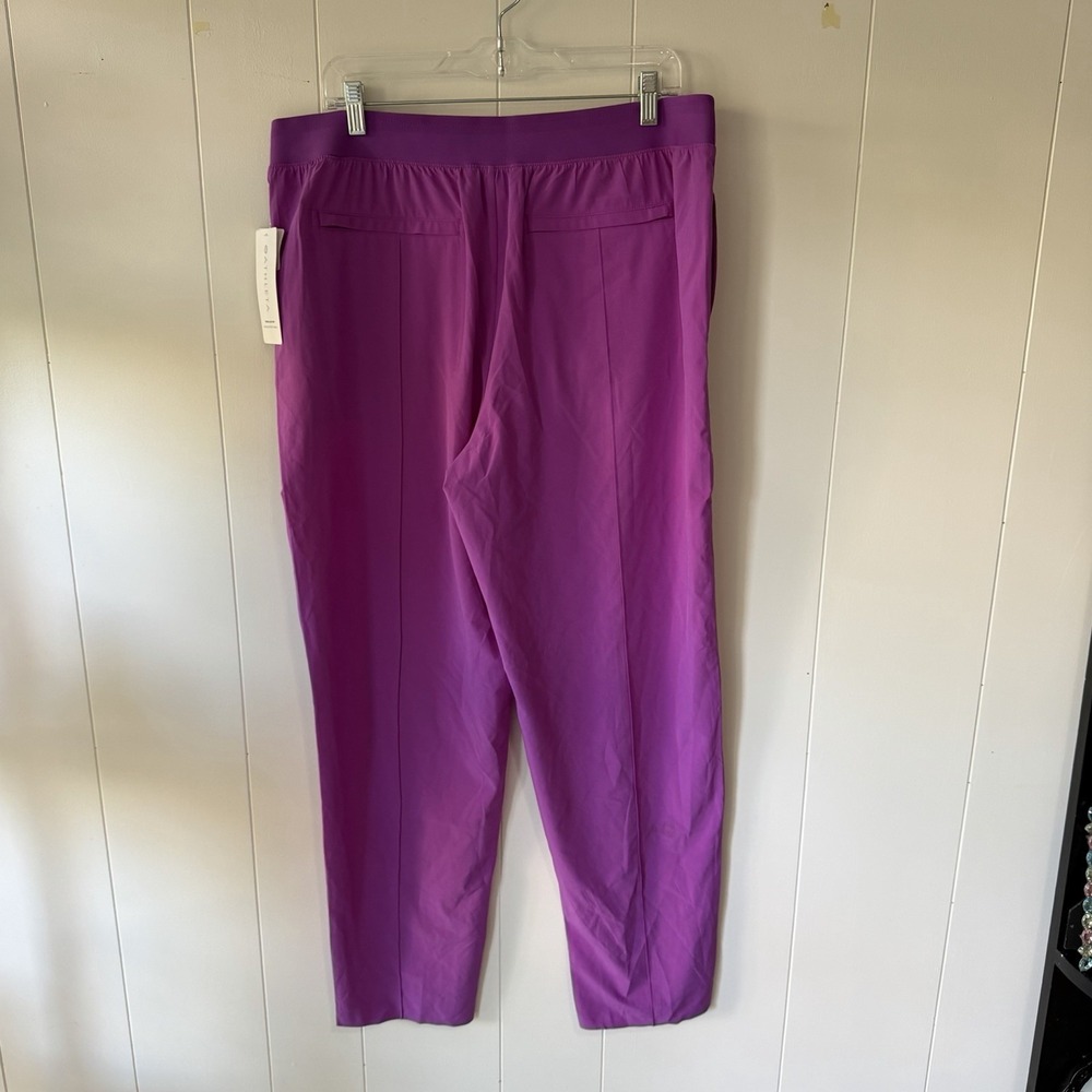 ATHLETA Brooklyn Heights Vienna Slim Pant Size 16 Jazzy Purple NWT - Picture 5 of 12